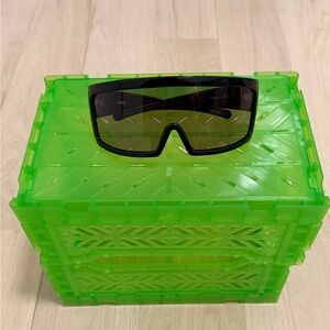 JW PEI Black Sunglasses